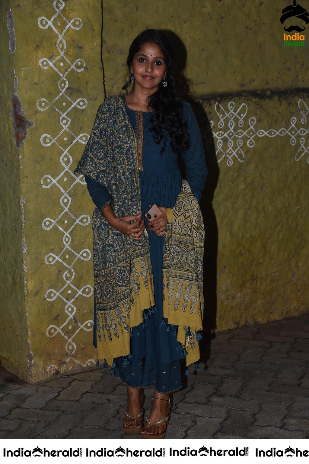 Pop Singer Smita At Cauvery Calling Photoshoot Set 4