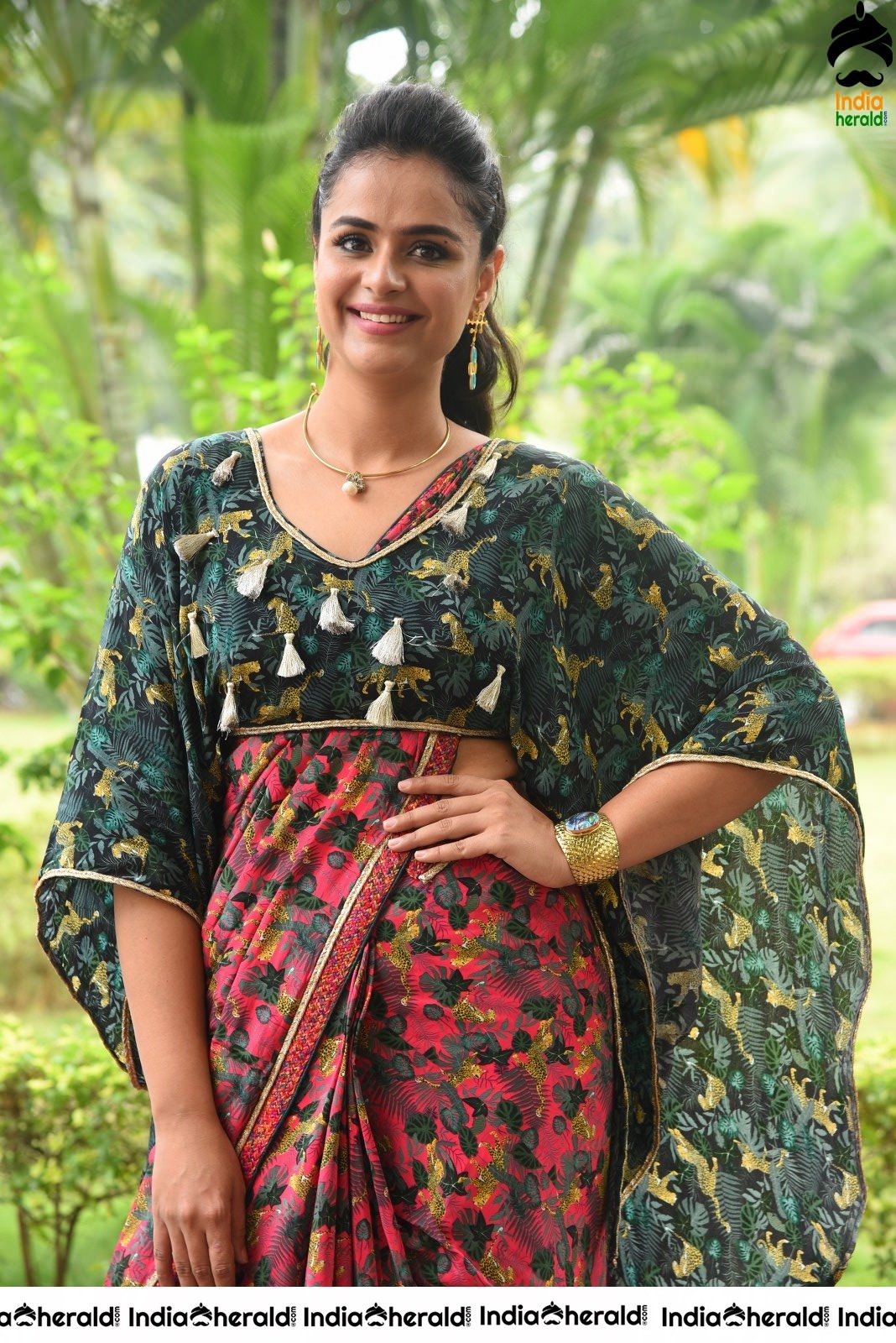 Prachi Tehlan Looking Cute in Saree Set 2