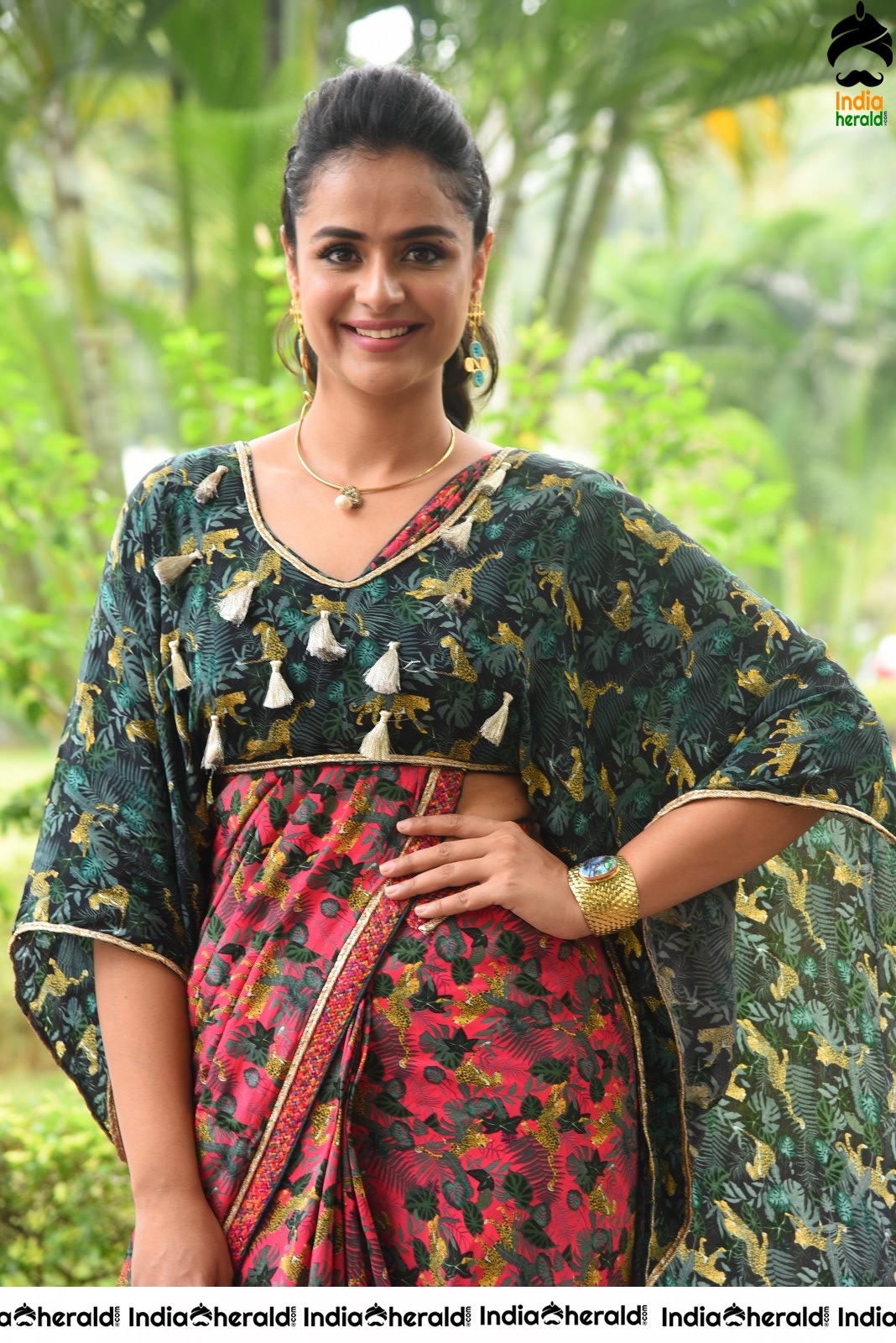 Prachi Tehlan Looking Cute in Saree Set 2