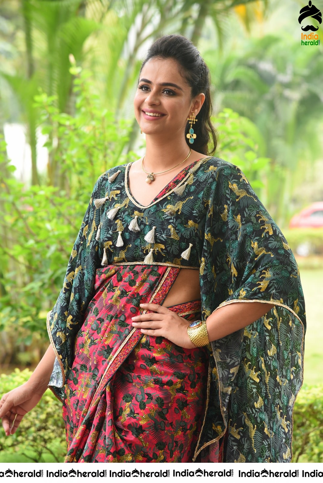 Prachi Tehlan Looking Cute in Saree Set 2