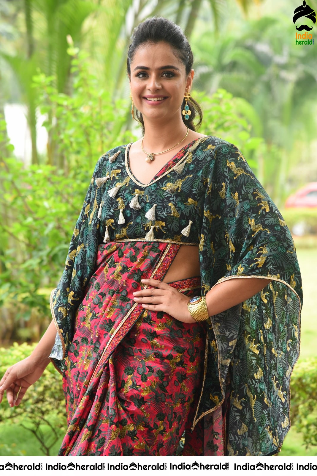 Prachi Tehlan Looking Cute in Saree Set 2