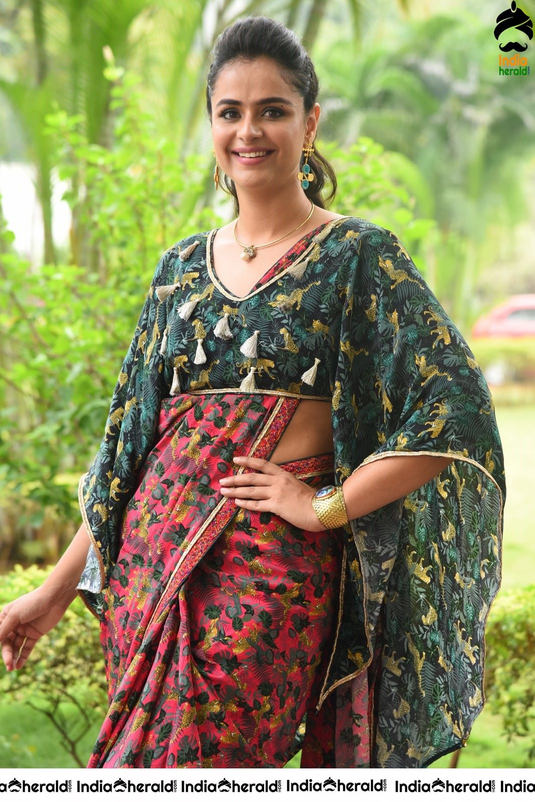 Prachi Tehlan Looking Cute in Saree Set 2