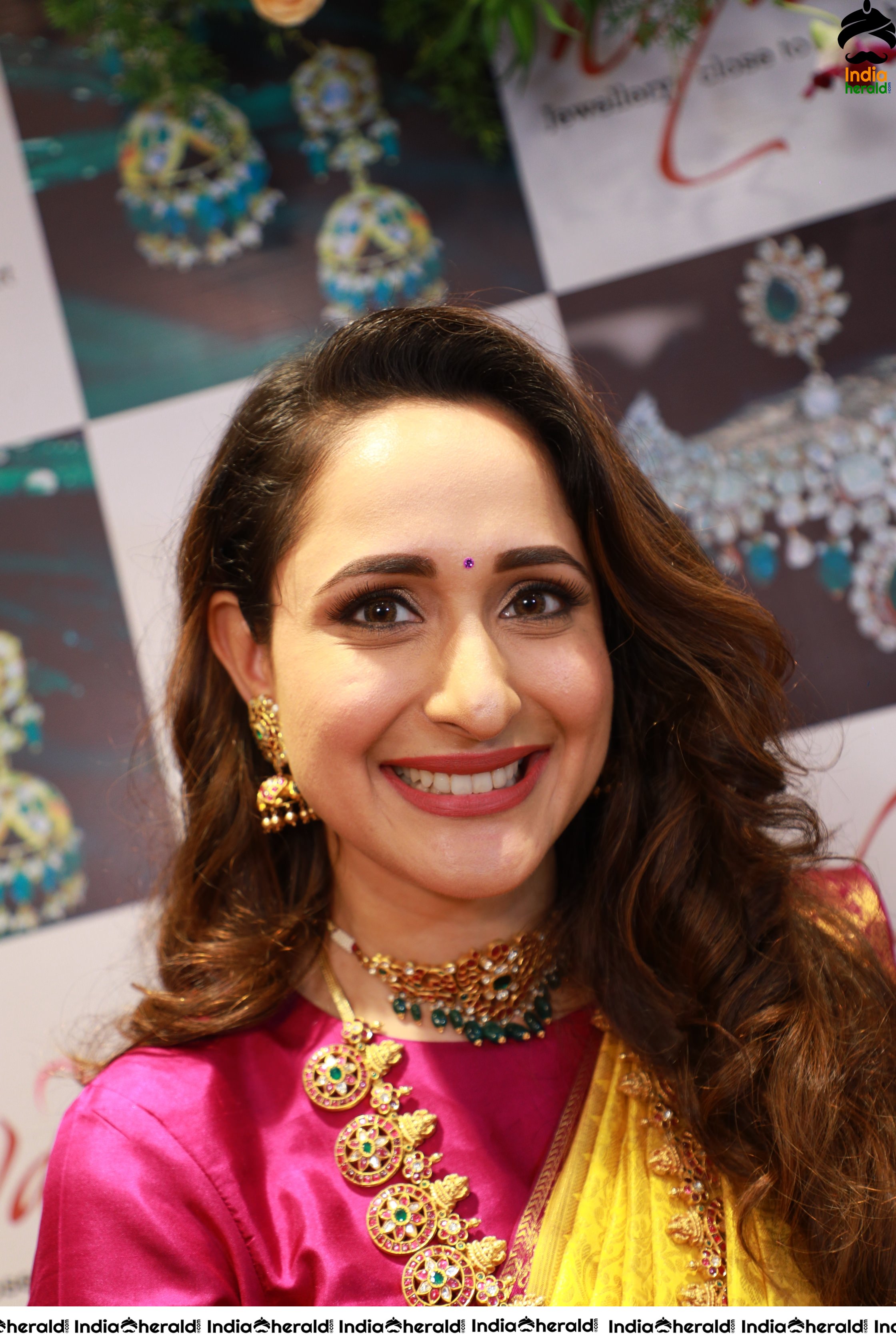 Pragya Jaiswal Solo HD Shots at Jewellery Shop Opening Set 2