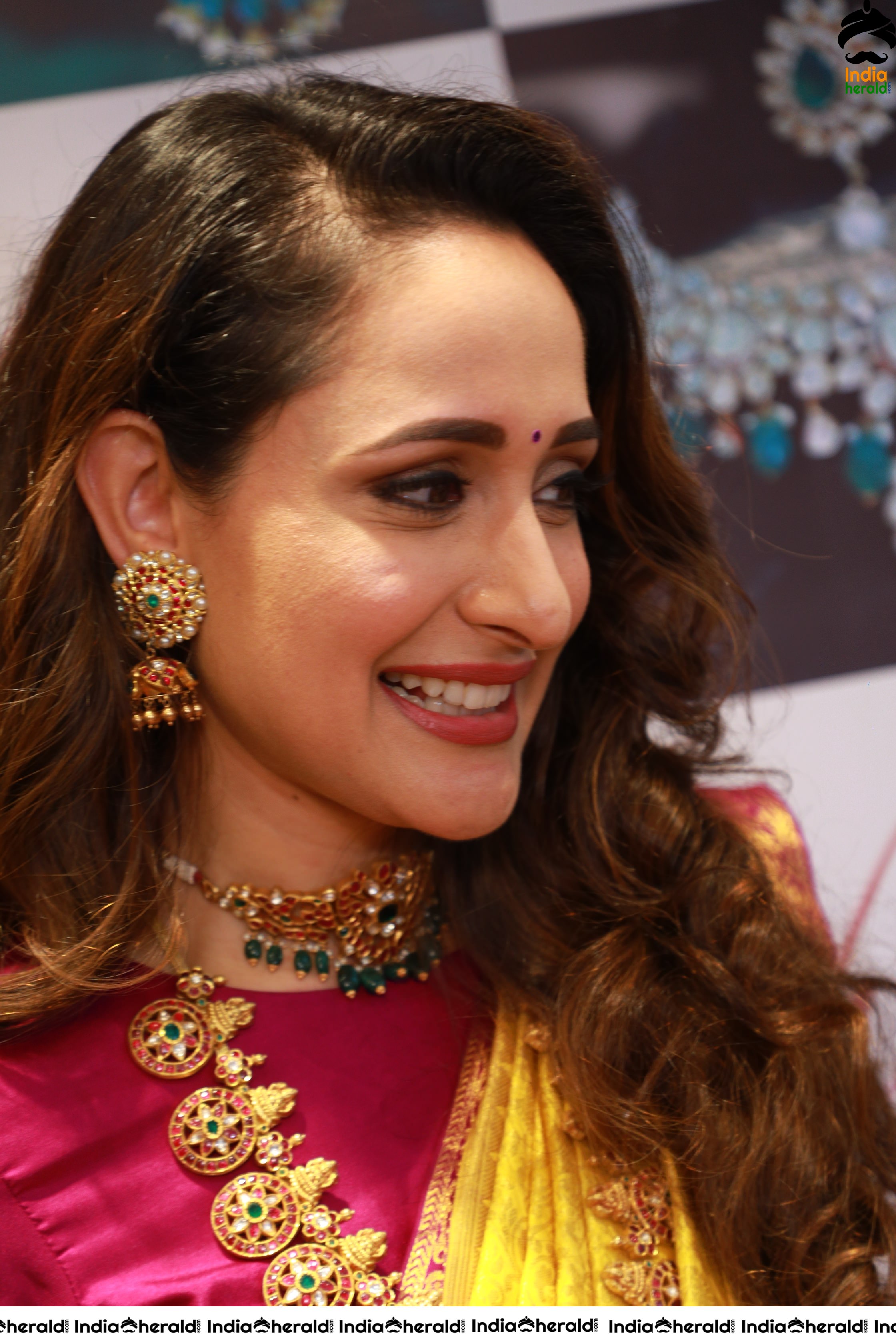 Pragya Jaiswal Solo HD Shots at Jewellery Shop Opening Set 2