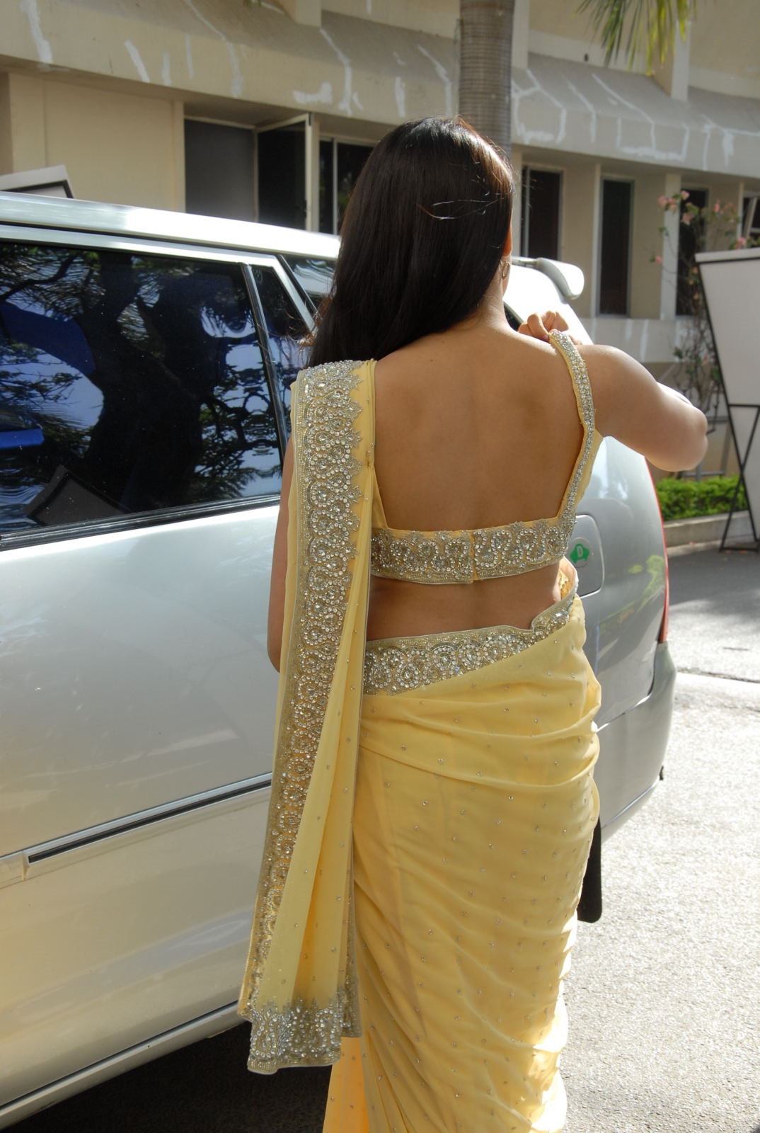 Pranitha Hot In Saree Showing Her Curves Set 1