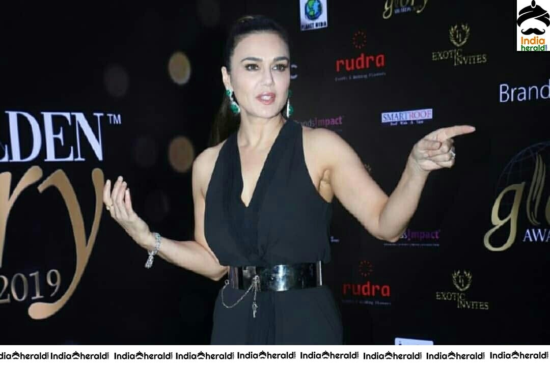 Preity Zinta At Golden Glory Awards 2019