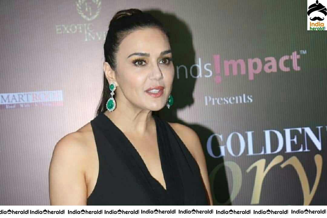 Preity Zinta At Golden Glory Awards 2019