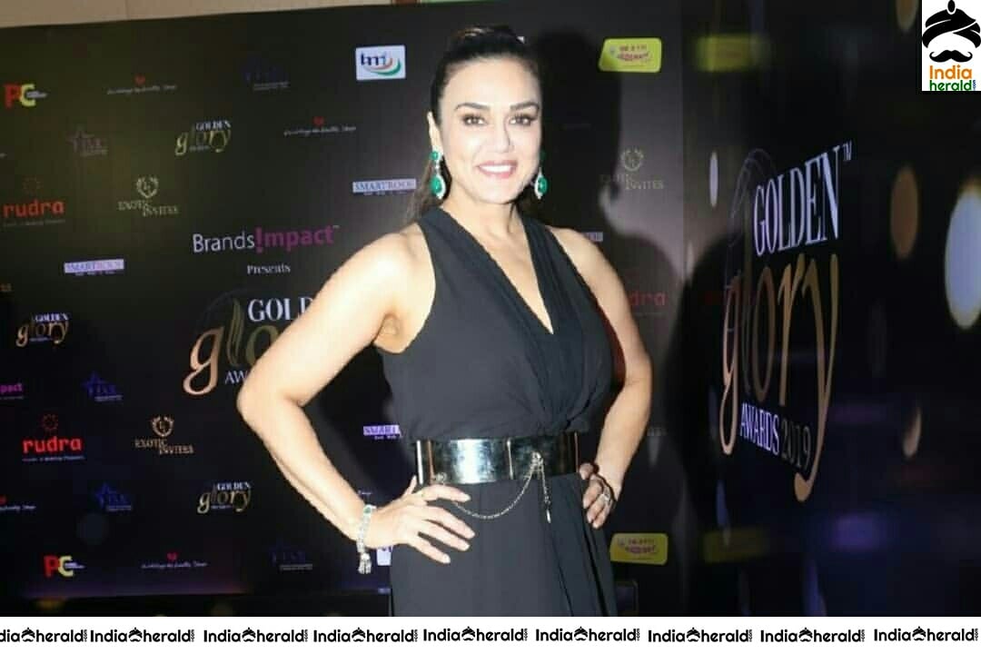 Preity Zinta At Golden Glory Awards 2019