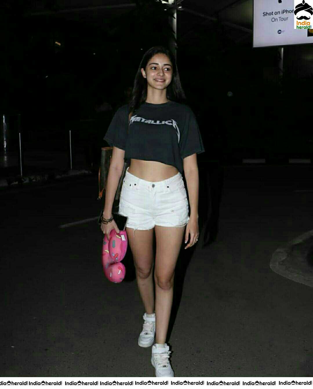 Pretty Ananya Clicked At Airport