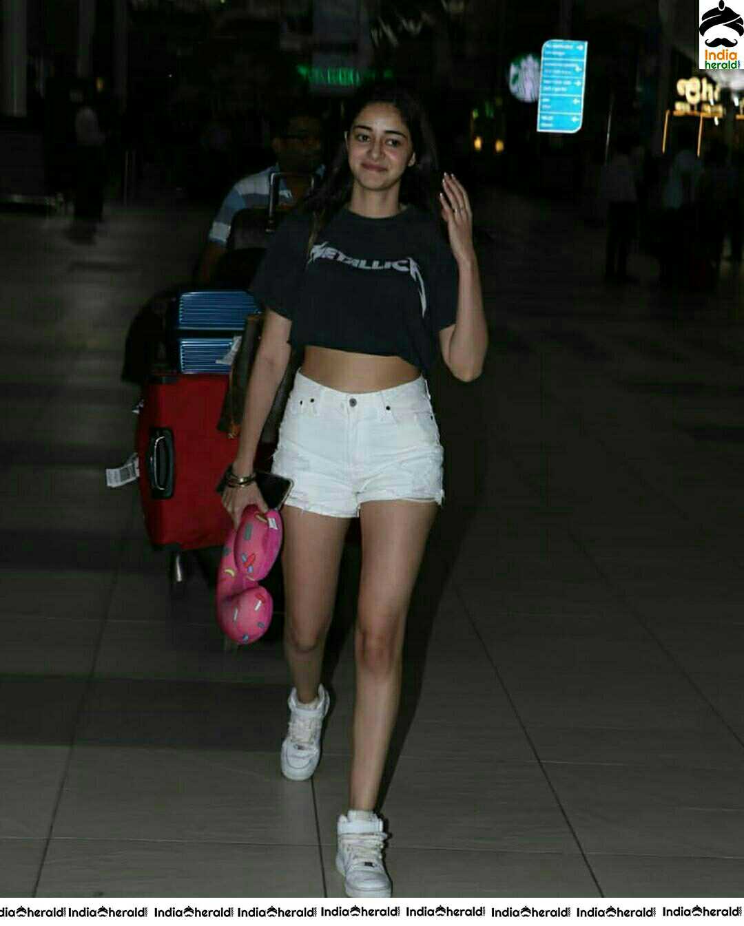 Pretty Ananya Clicked At Airport