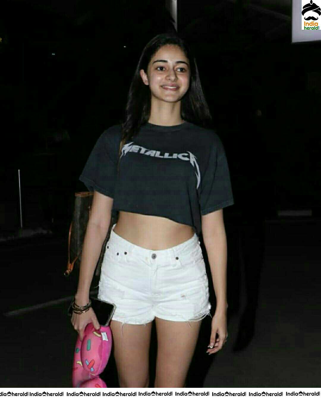 Pretty Ananya Clicked At Airport
