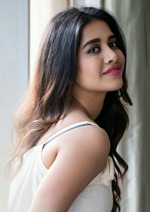 Pretty Babe Nabha In White Dazzling Dress