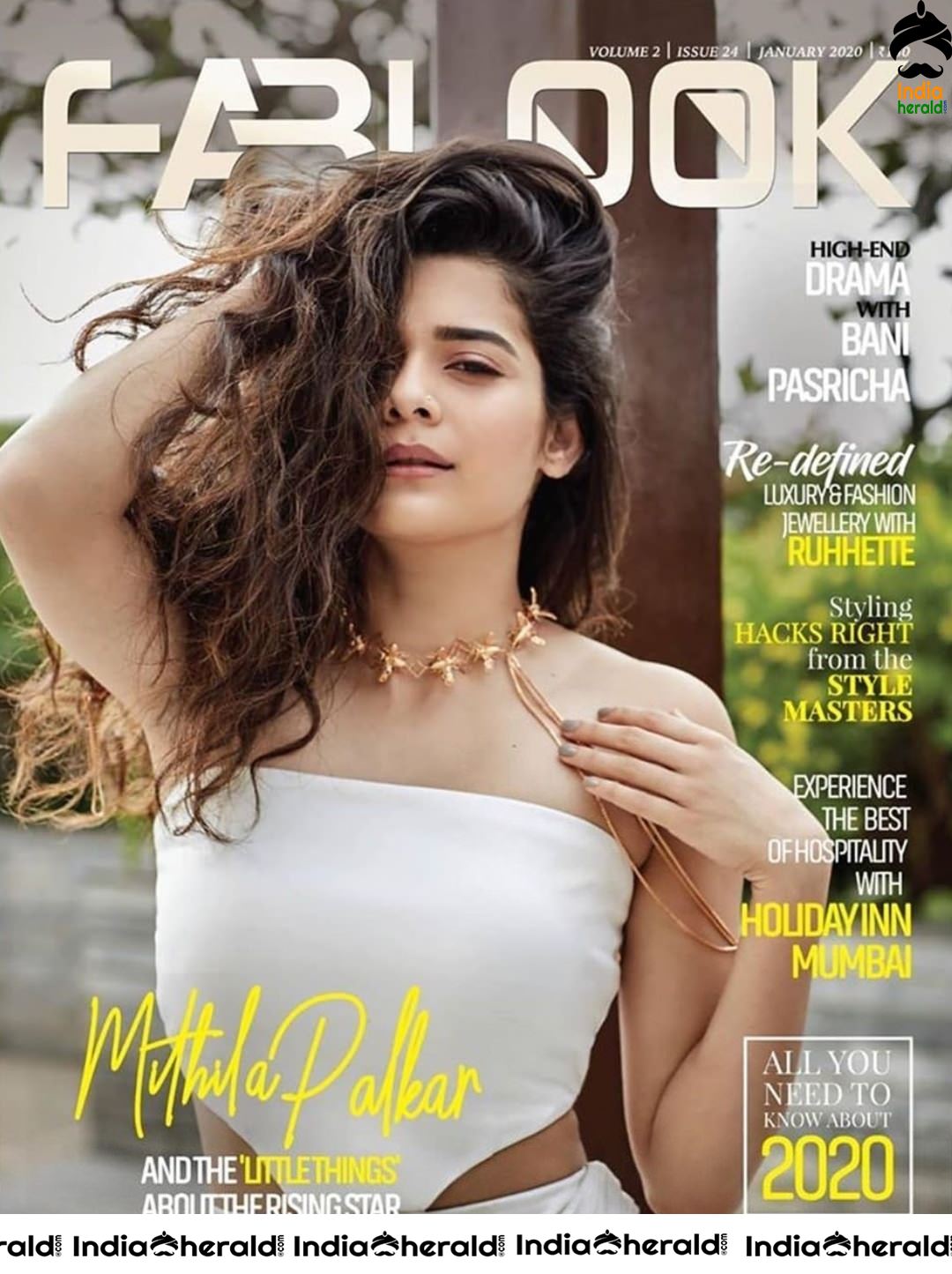 Pretty Mithila Palkar Hot Photoshoot for Fablook magazine