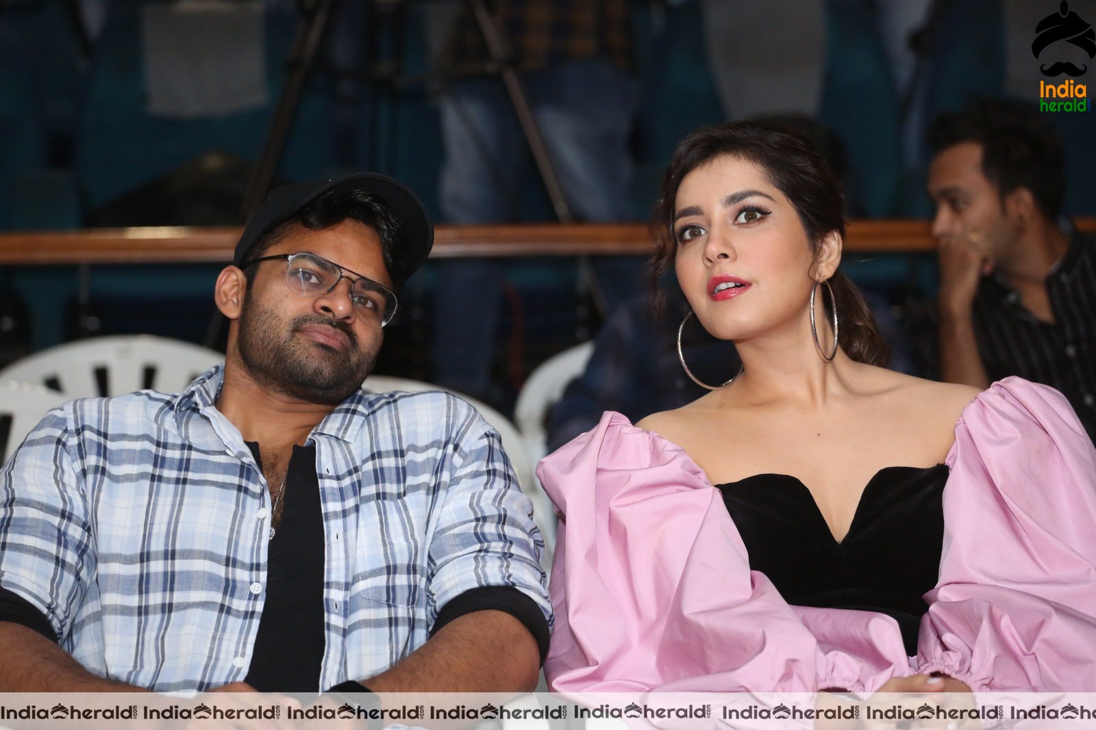 Pretty Raashi Khanna Latest Photos along with Sai Dharam Set 2
