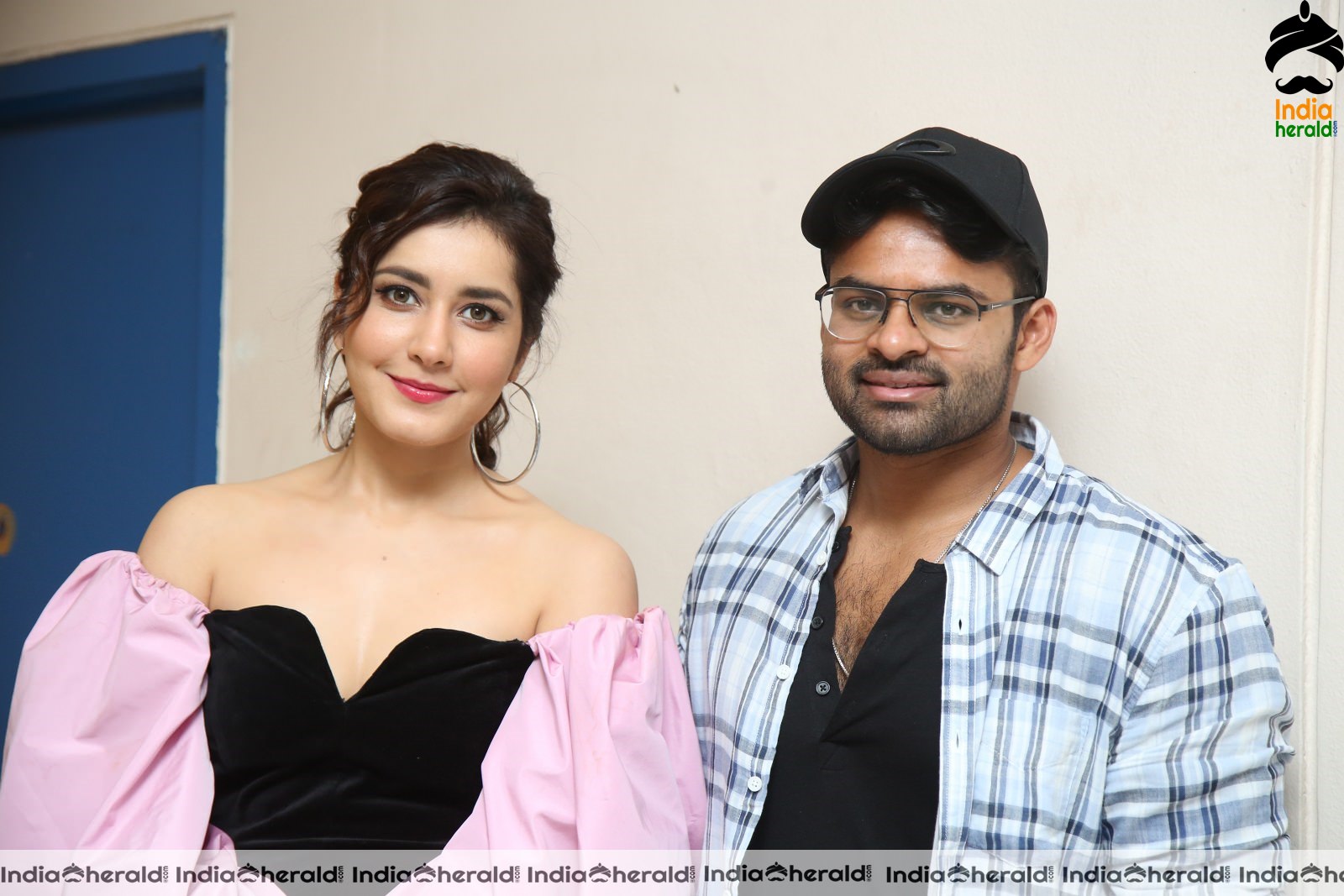 Pretty Raashi Khanna Latest Photos along with Sai Dharam Set 2