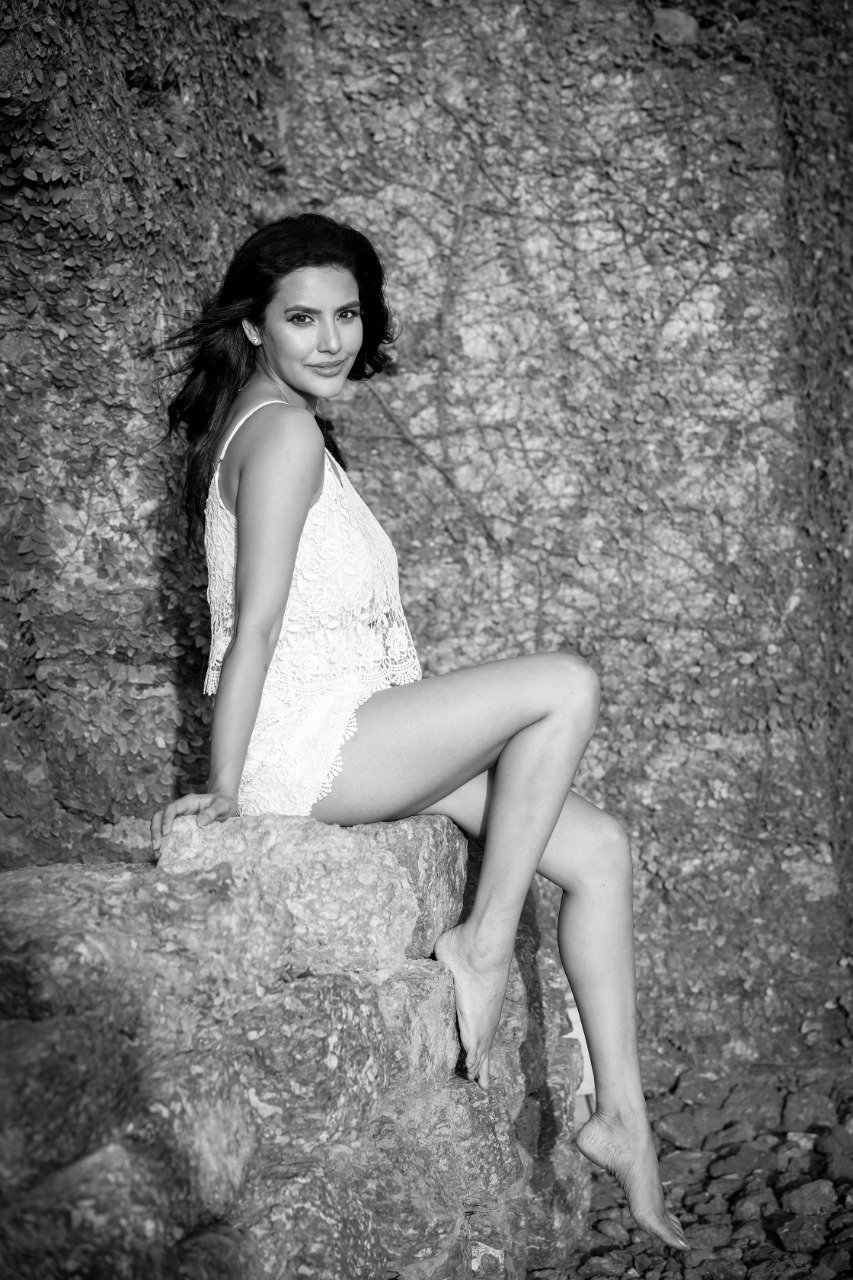 Priya Anand Latest Black And White Sizzling Hot Photoshoot Stills