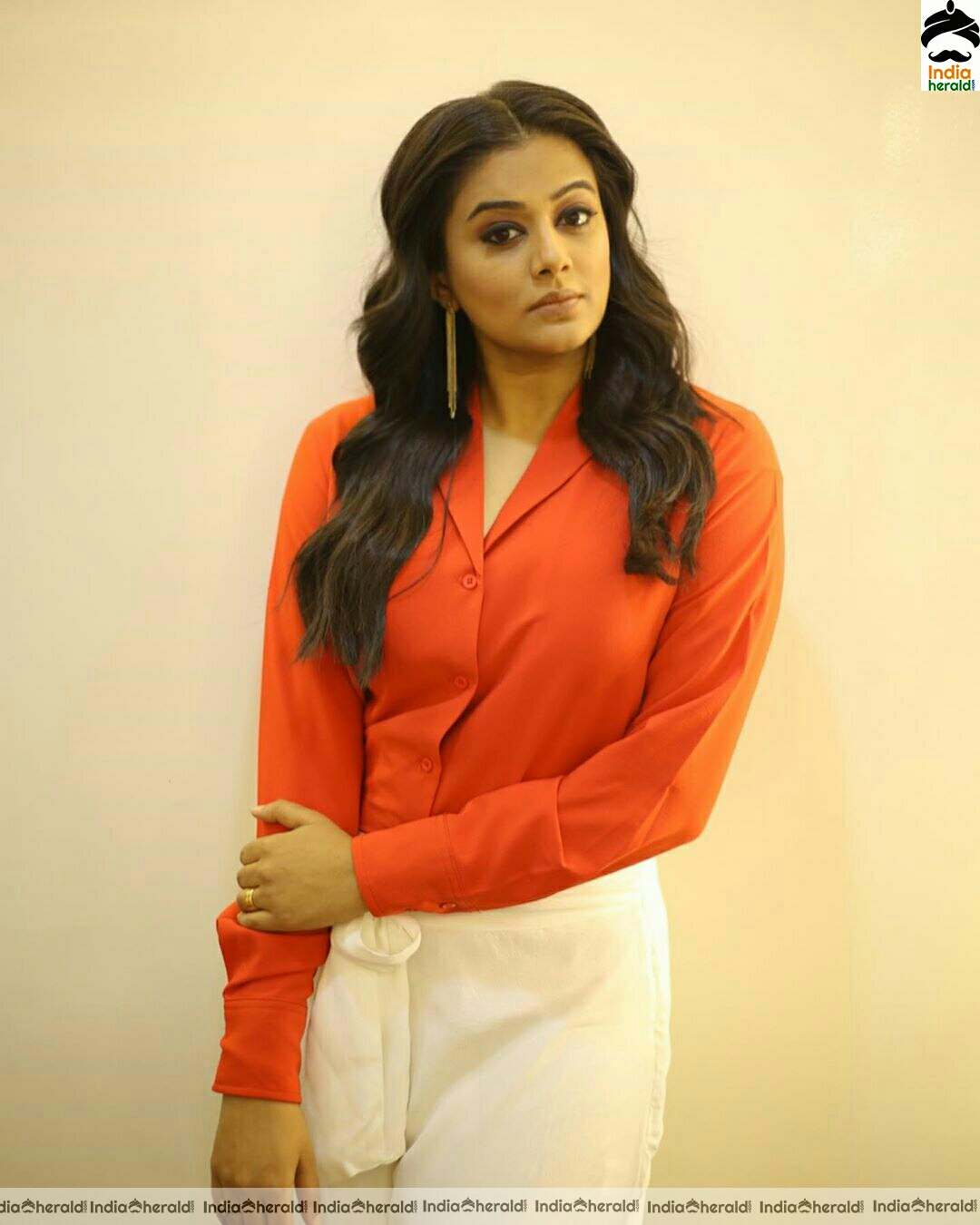 Priya Mani Latest Cute Red Dress stills