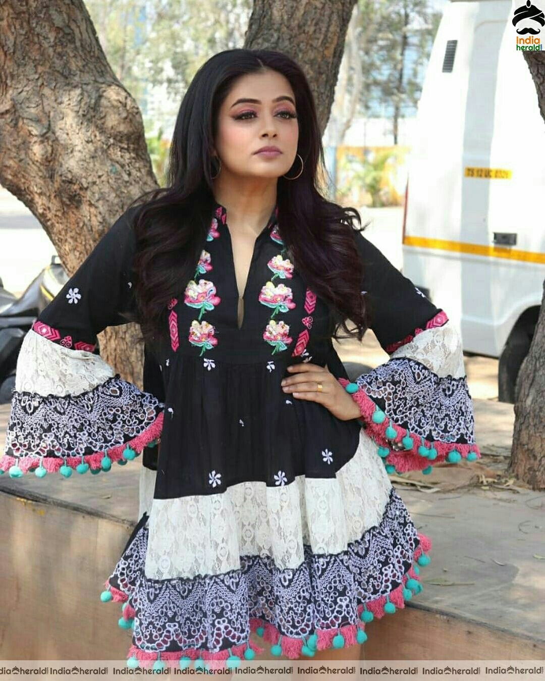 Priyamani Cute Short Frock Stills