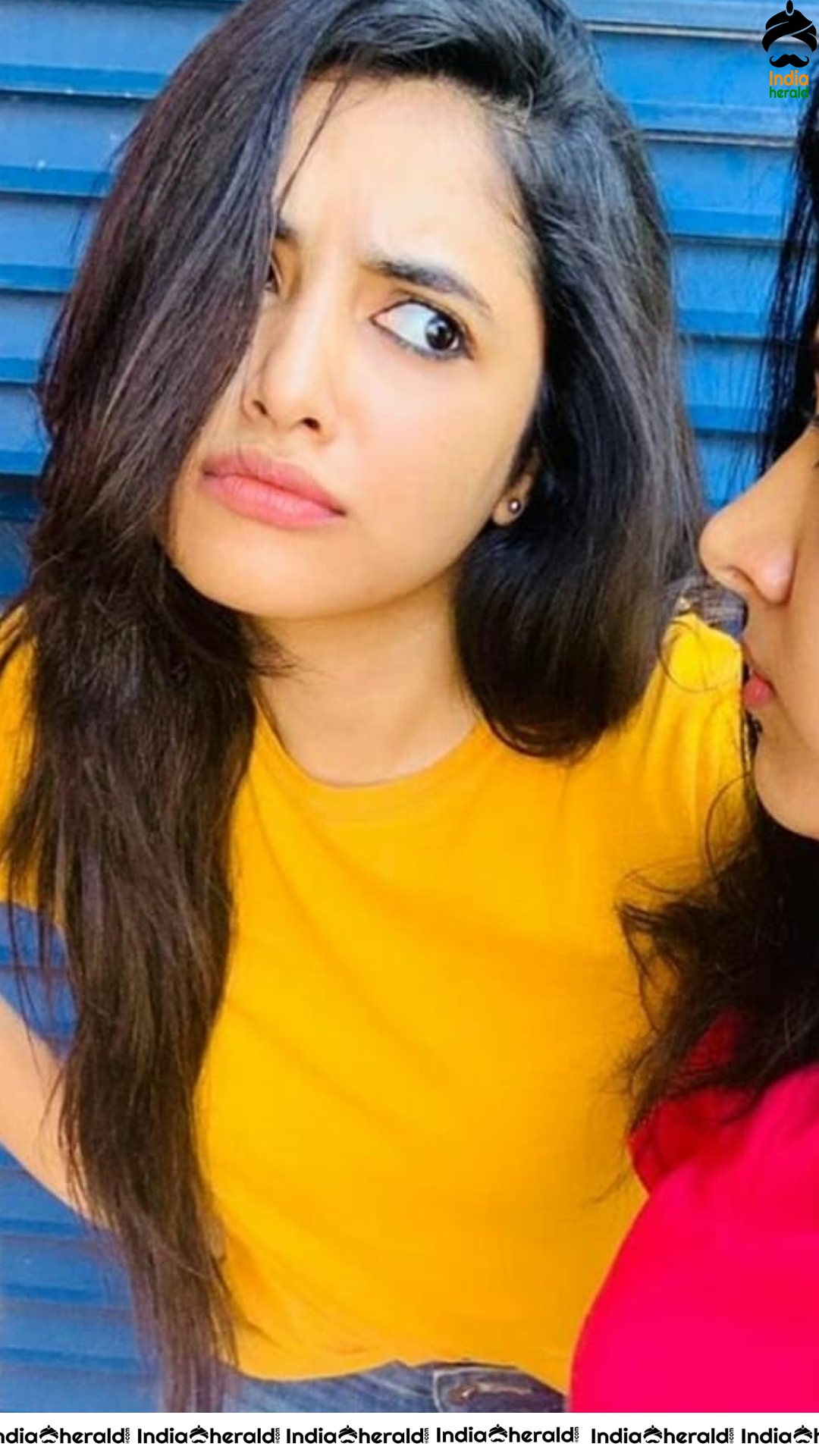Priyanka Arul Mohan Latest Hot in Yellow Top and Denim