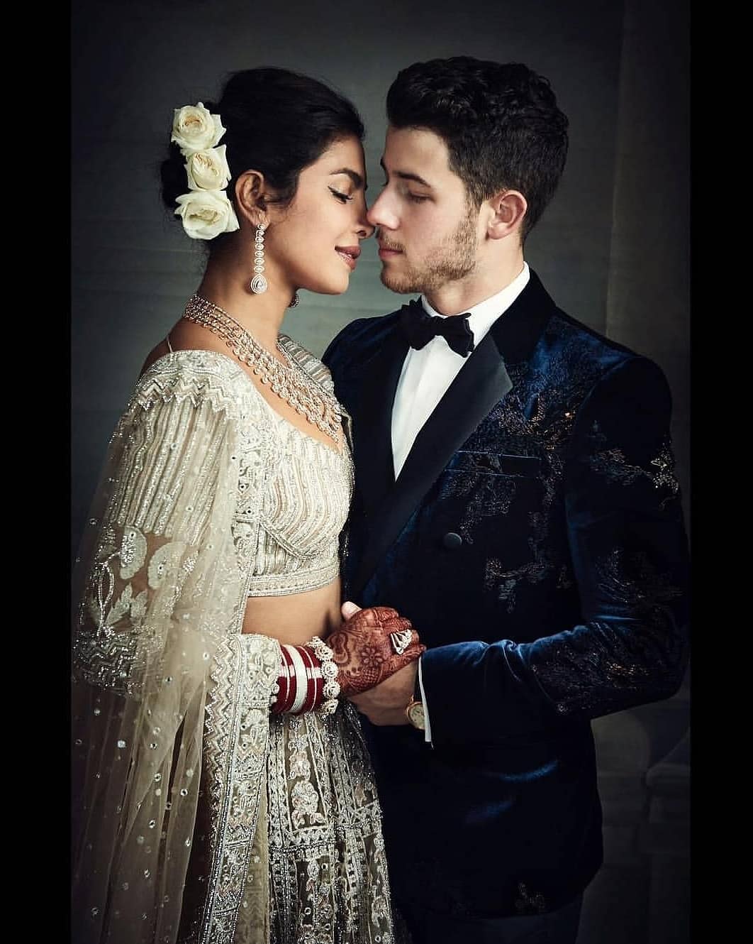 Priyanka Chopra And Nick Jonas At A Friend Wedding