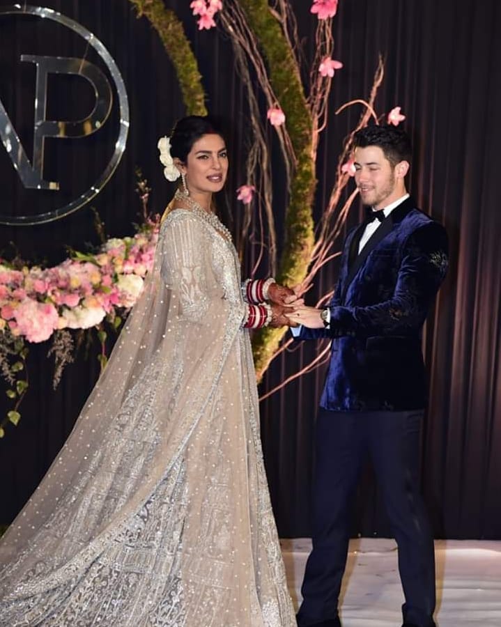 Priyanka Chopra And Nick Jonas At A Friend Wedding
