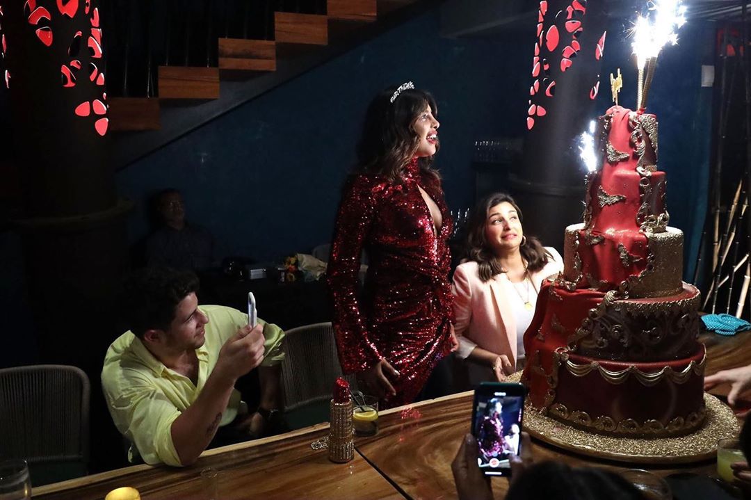 Priyanka Chopra Birthday Celebration Clicks
