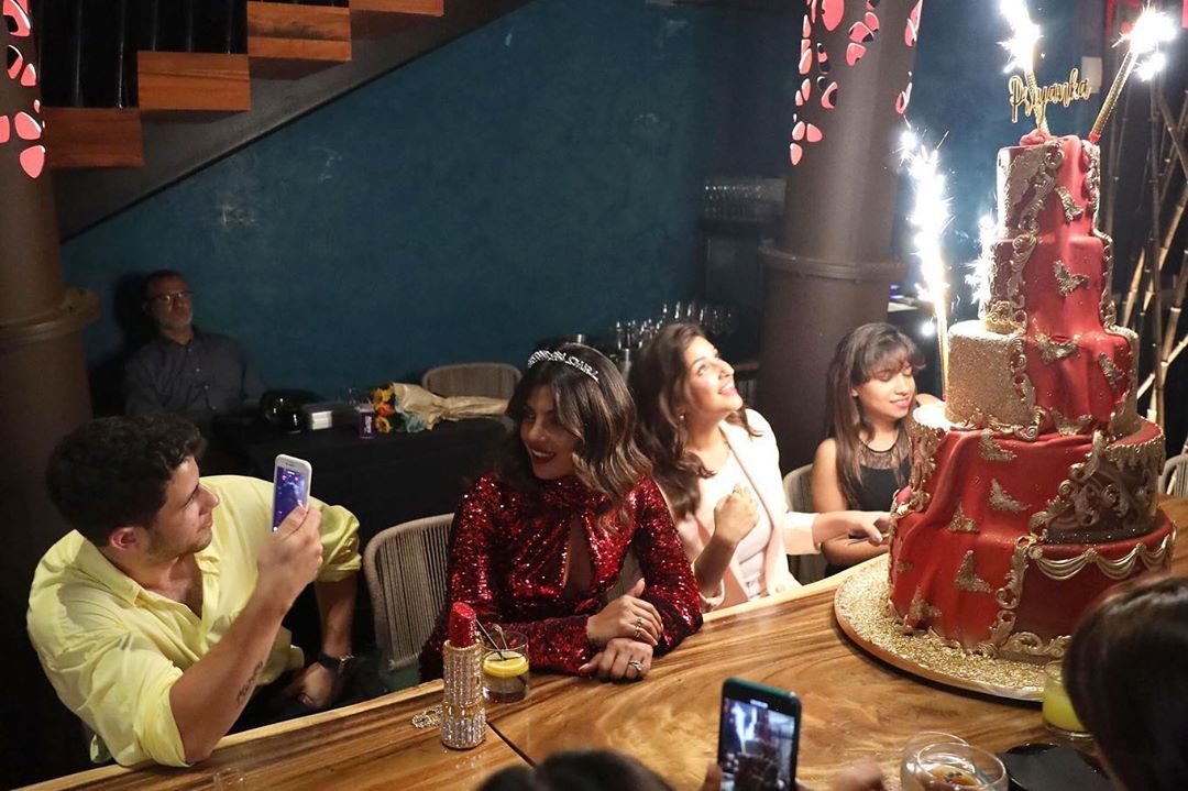 Priyanka Chopra Birthday Celebration Clicks