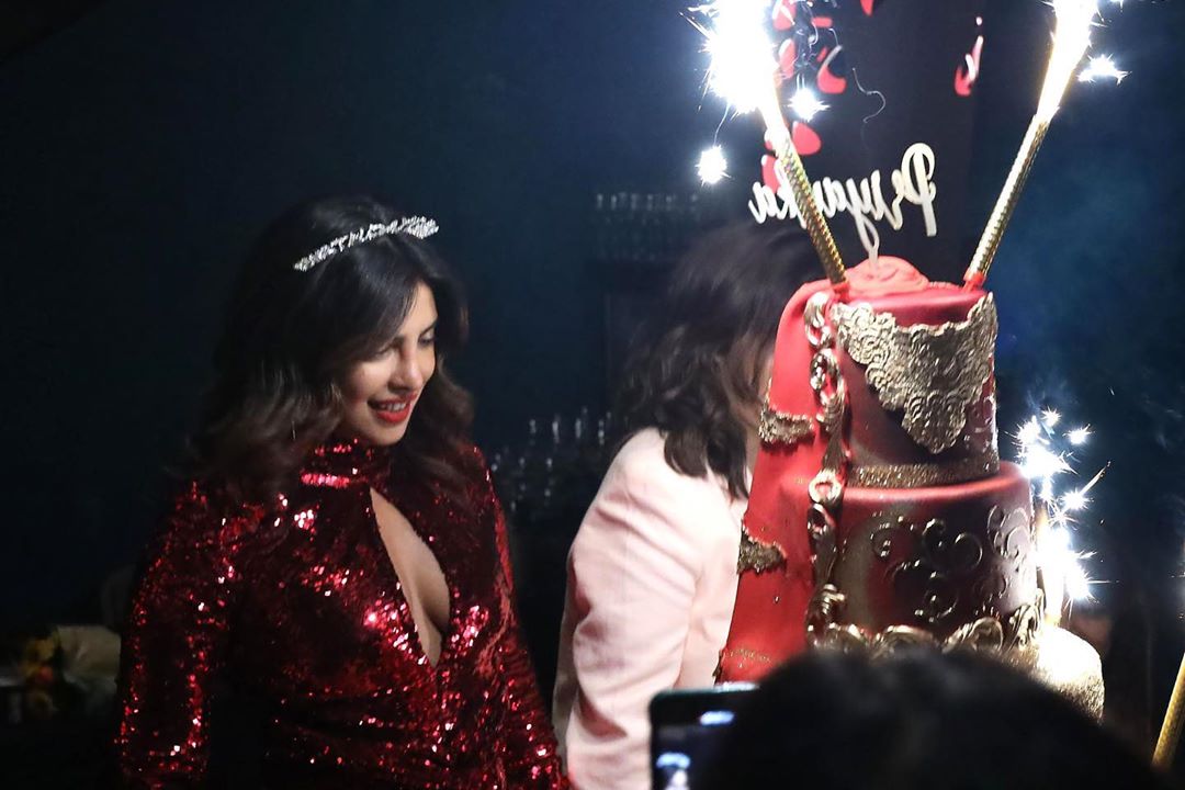 Priyanka Chopra Birthday Celebration Clicks