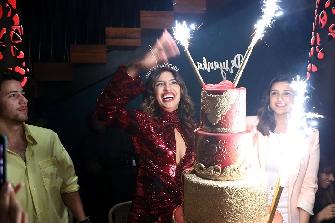 Priyanka Chopra Birthday Celebration Clicks