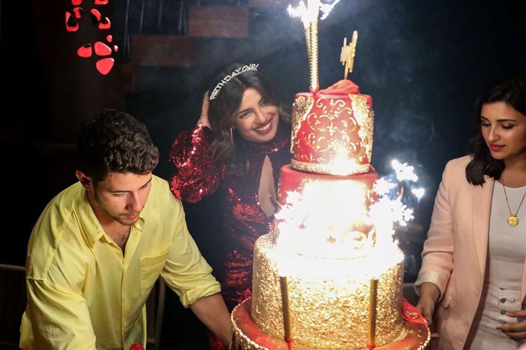 Priyanka Chopra Birthday Celebration Clicks