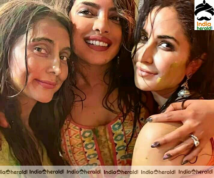 Priyanka Chopra Celebrates Holy With Her Husband And Other Celebraties