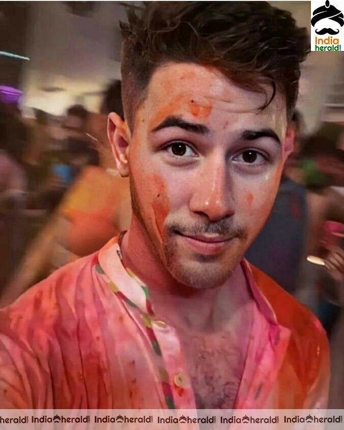 Priyanka Chopra Celebrates Holy With Her Husband And Other Celebraties