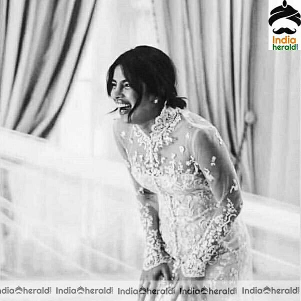 Priyanka chopra cute In White Wedding Dress stills