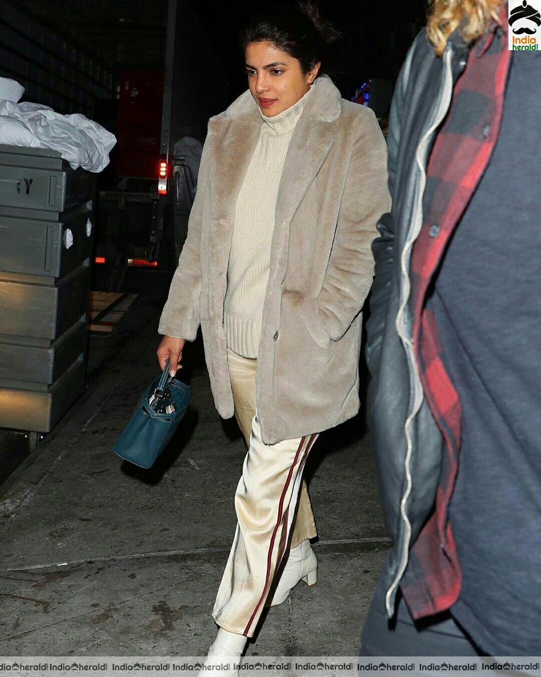 Priyanka Chopra Enjoying Cold Weather At California