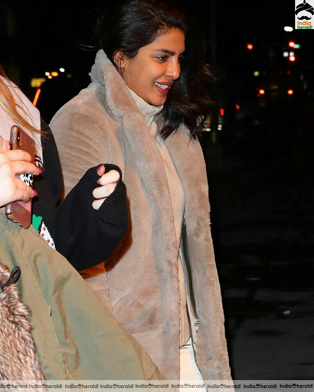 Priyanka Chopra Enjoying Cold Weather At California