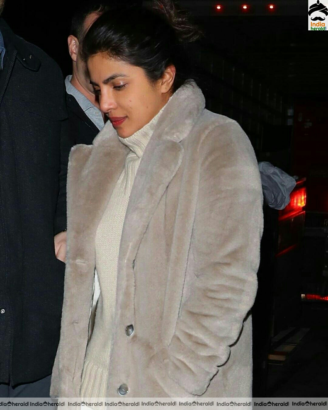 Priyanka Chopra Enjoying Cold Weather At California