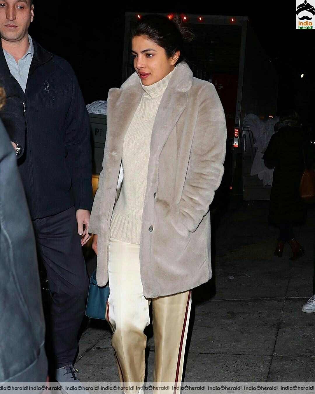 Priyanka Chopra Enjoying Cold Weather At California