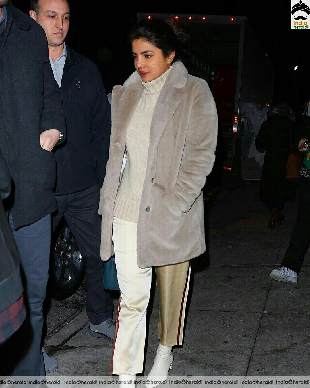 Priyanka Chopra Enjoying Cold Weather At California