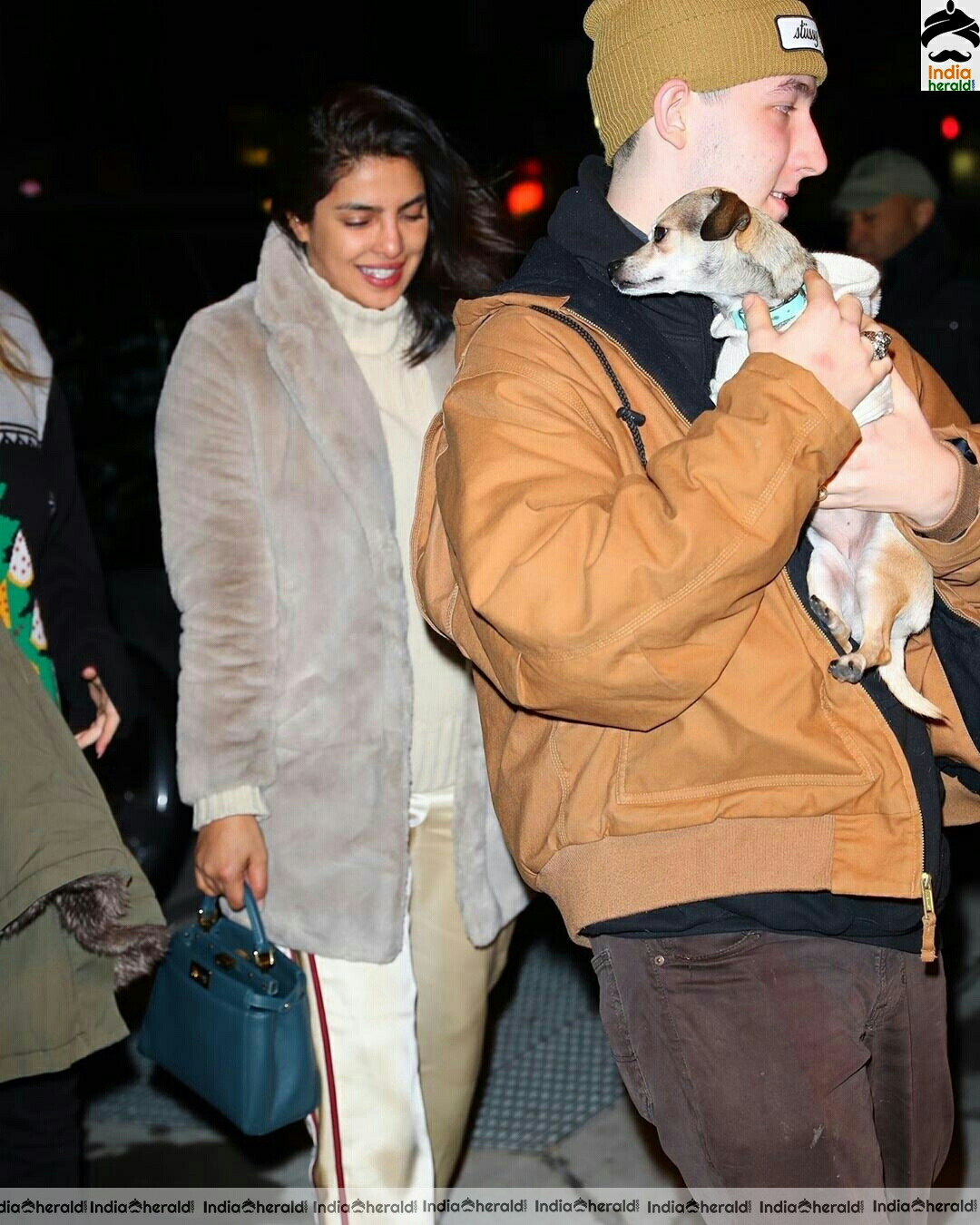 Priyanka Chopra Enjoying Cold Weather At California