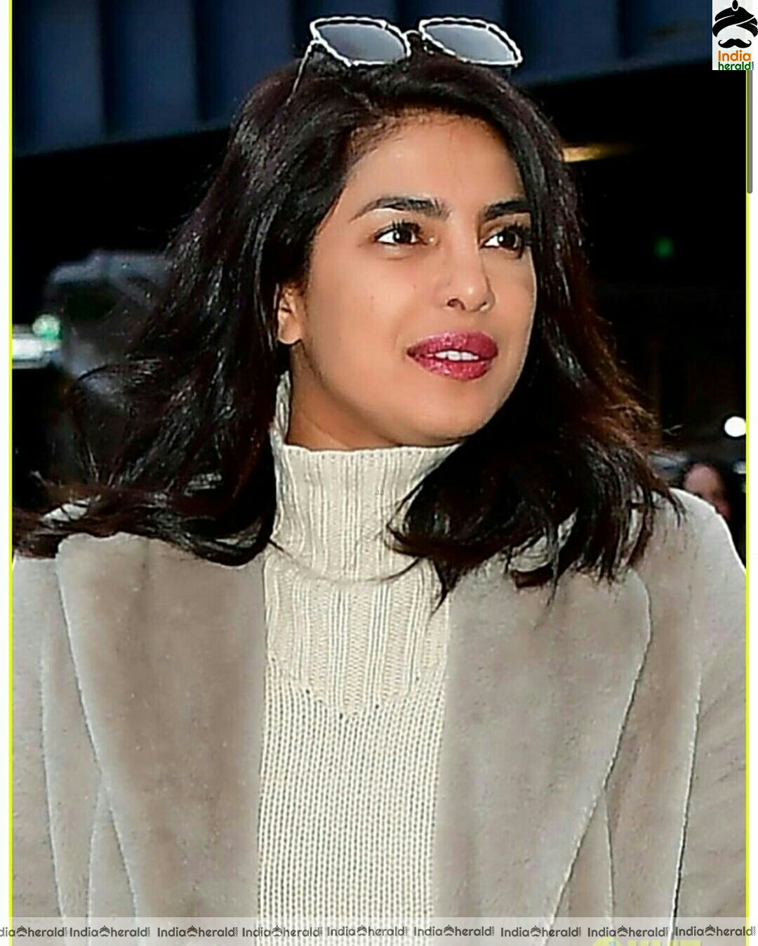 Priyanka Chopra Enjoying Cold Weather At California