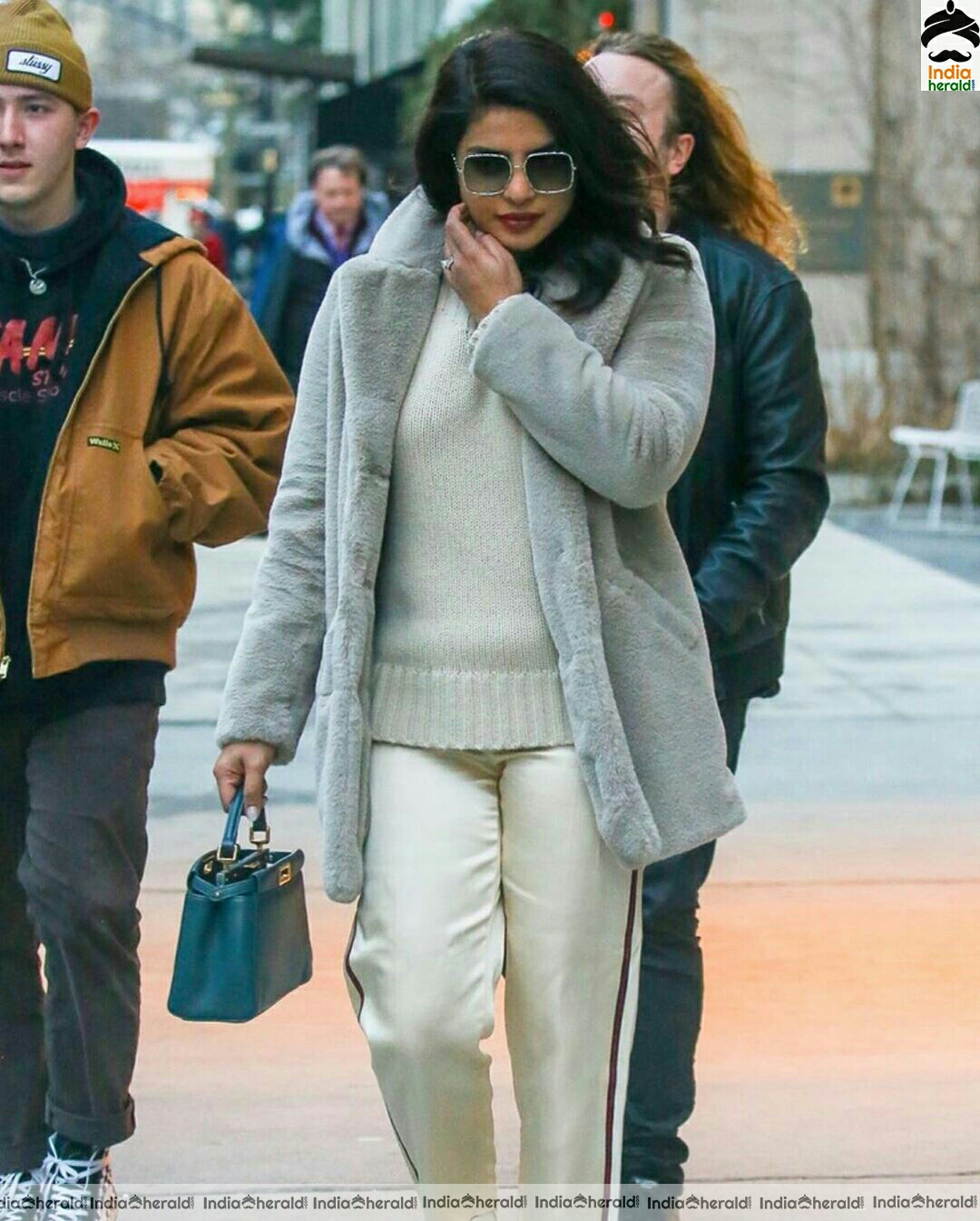 Priyanka Chopra Enjoying Cold Weather At California