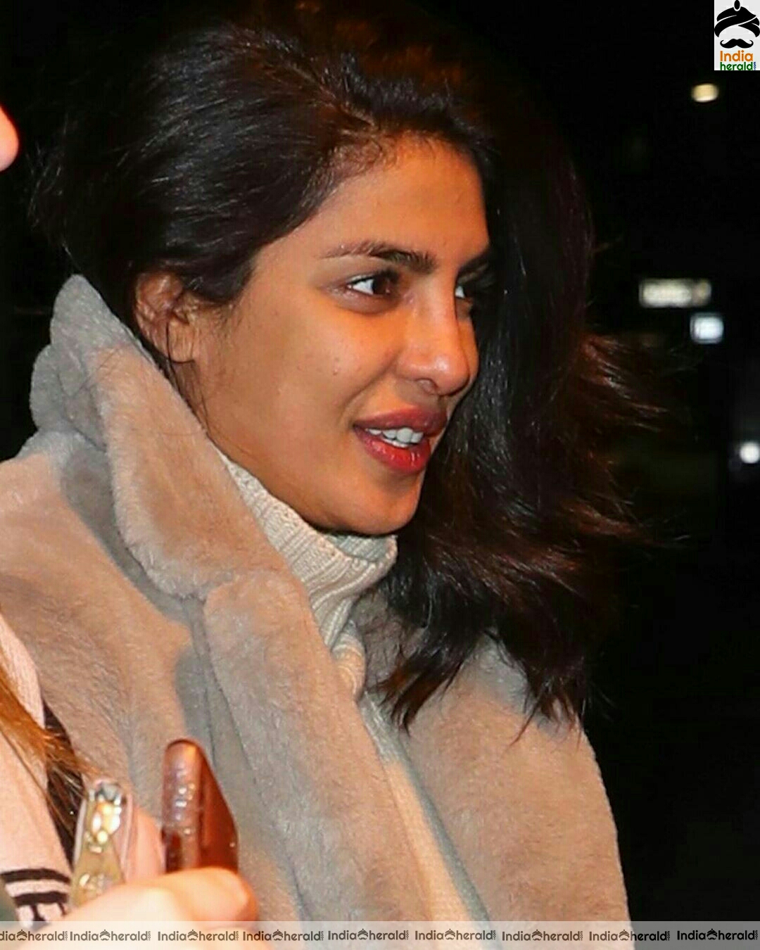 Priyanka Chopra Enjoying Cold Weather At California