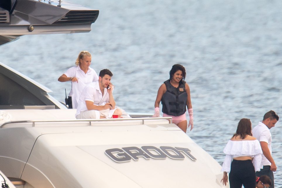 Priyanka Chopra Hot In A Cruise Vacation