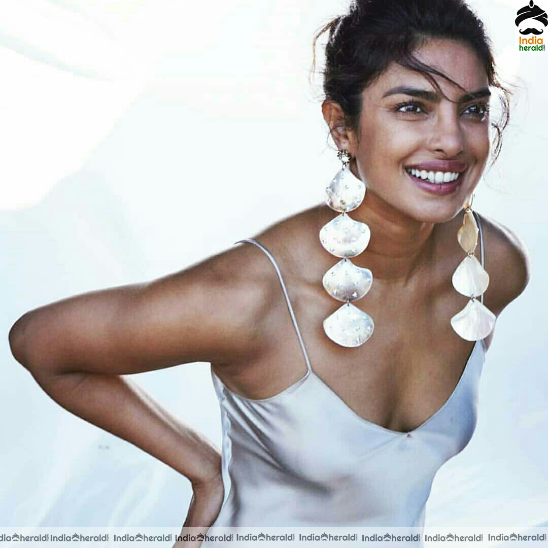 Priyanka chopra Hot In white dress stills