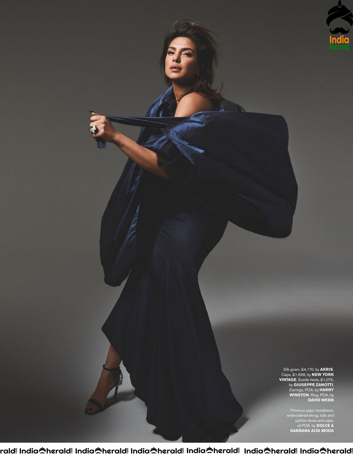 Priyanka Chopra Hot Photoshoot for Tatler Magazine UK May 2020 Edition