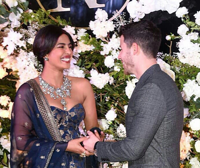 Priyanka Chopra Hot With Husband Nick At A Wedding Event