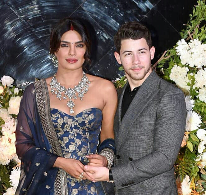 Priyanka Chopra Hot With Husband Nick At A Wedding Event