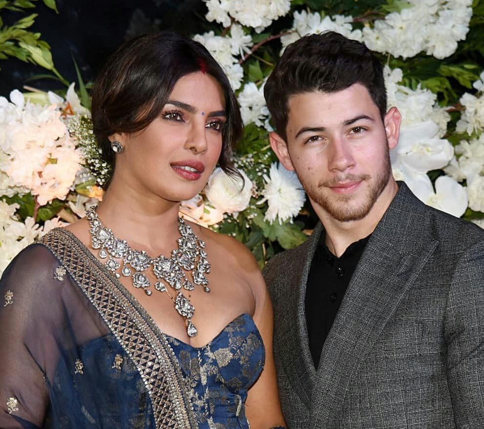 Priyanka Chopra Hot With Husband Nick At A Wedding Event