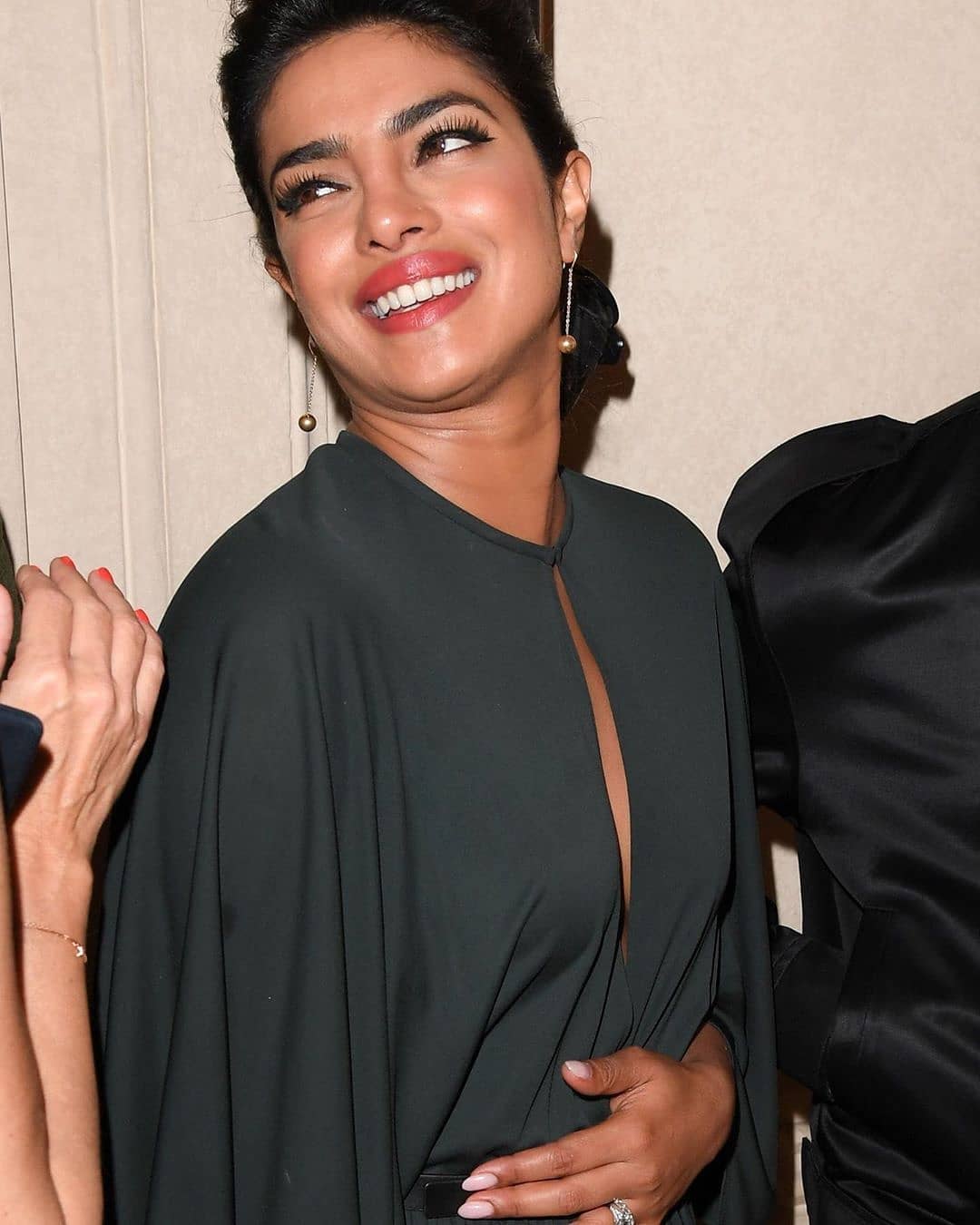 Priyanka Chopra Looking Resplendent In A Cleavage Revealing Dress