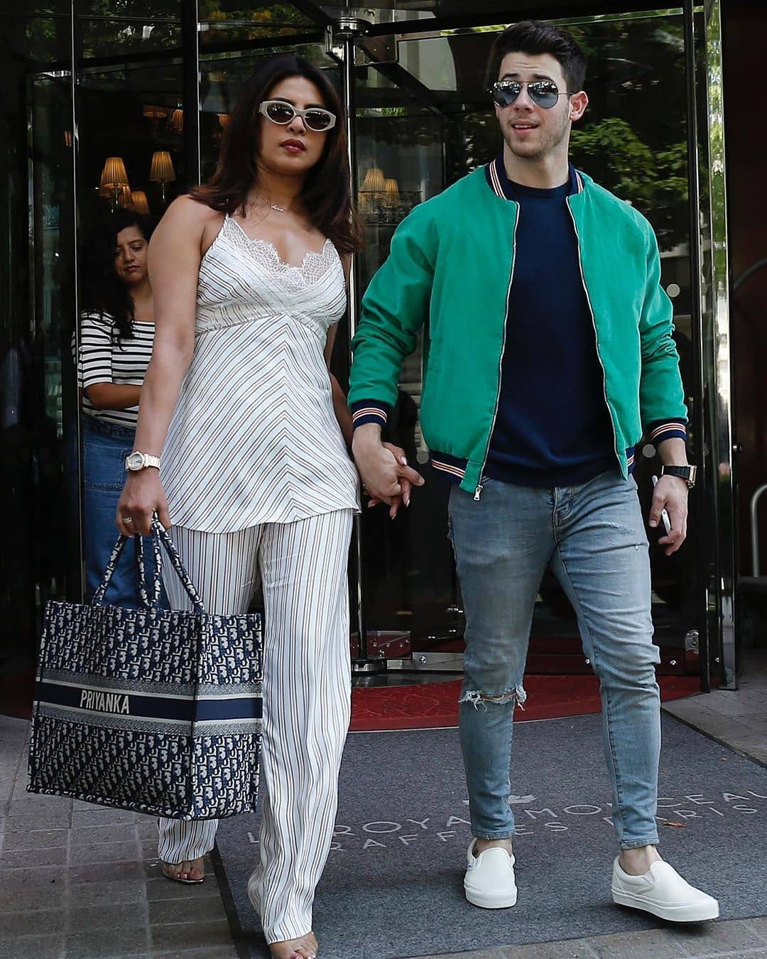 Priyanka Chopra Shopping With Her Husband Nick At Encino